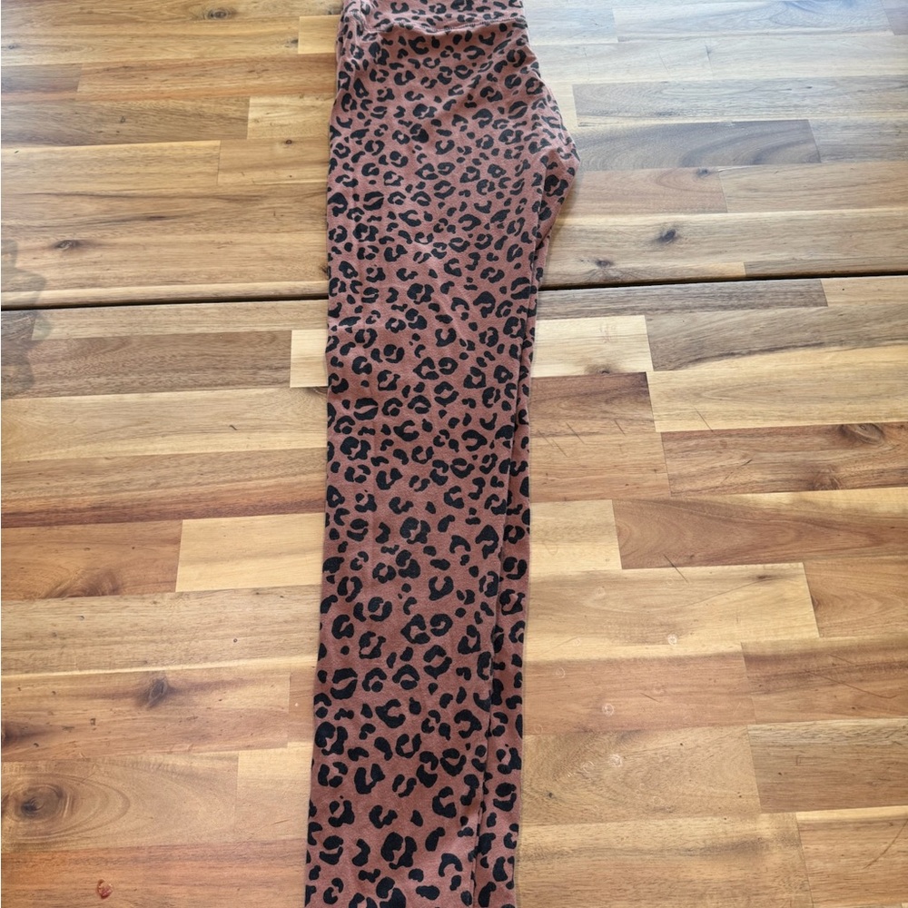 Leopard Print Kids Leggings